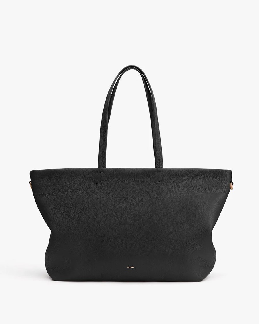 Black Cuyana tote selected for The Marquet